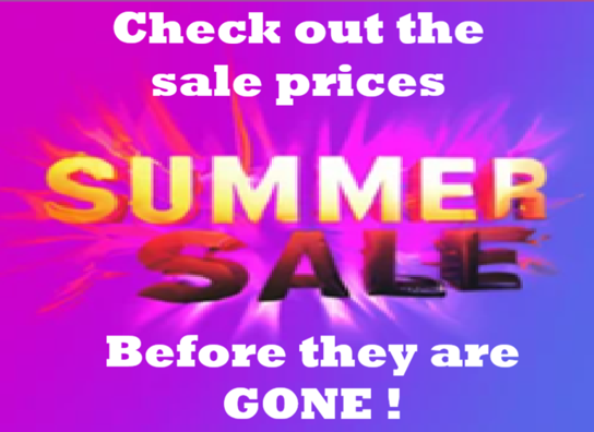 Summer Sale Pop Up!